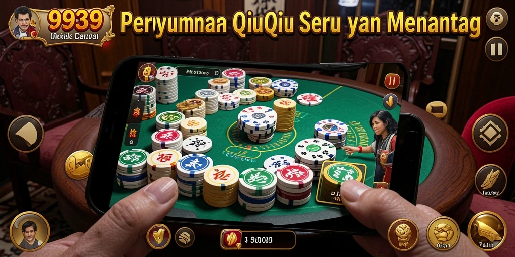 Tangkapan layar gameplay QiuQiu yang seru dan menantang.