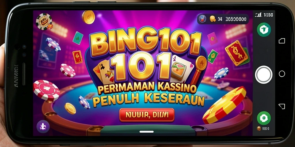 Tampilan gameplay seru dan interaktif di BINGO101.