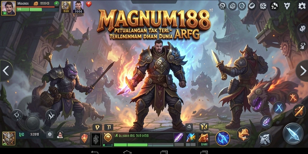 Tampilan menakjubkan dari gameplay di dunia ARPG.