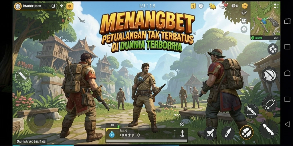 Gameplay MENANGBET dalam dunia terbuka yang menakjubkan.