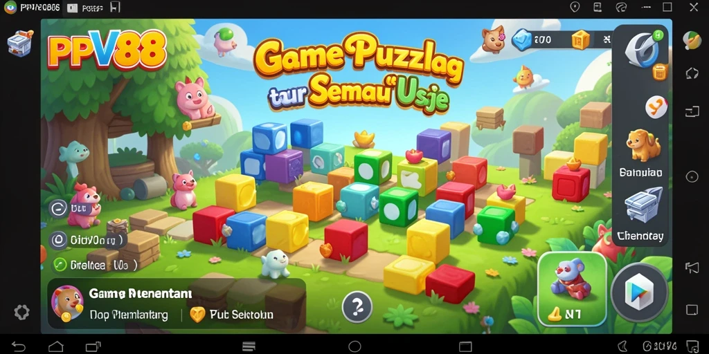 Tampilan gameplay PPV88 yang menarik dan penuh warna.