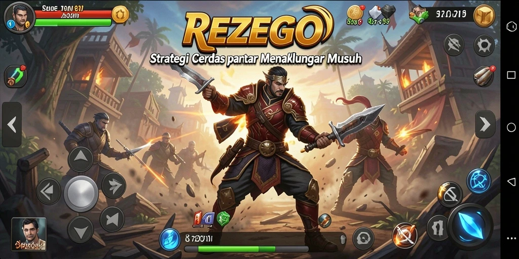 Tampilan pertempuran yang mendebarkan di REZEGO.