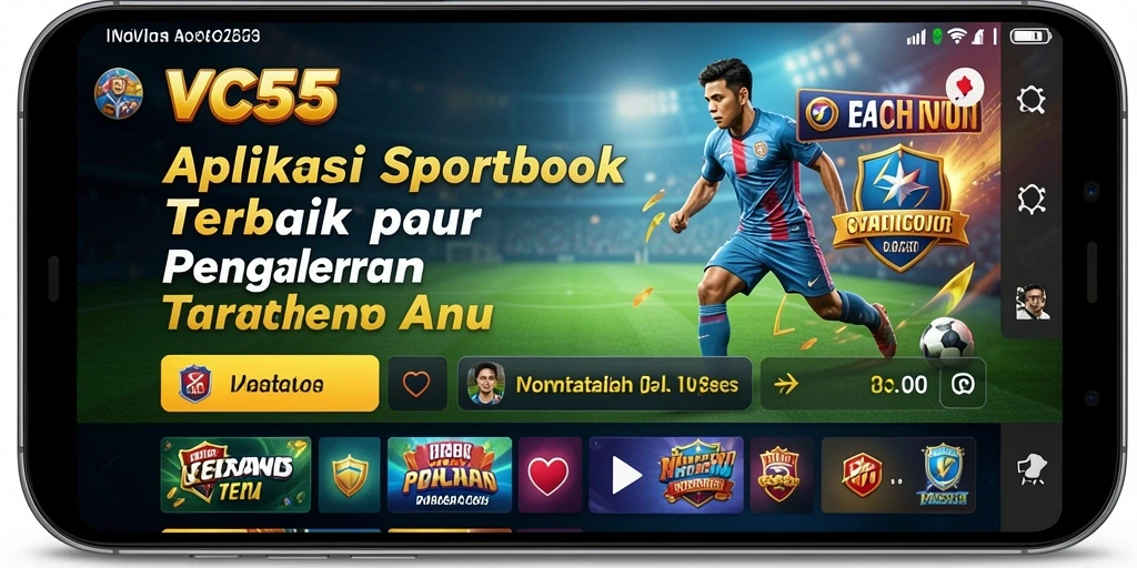 Tampilan gameplay VC55 yang menarik dengan berbagai opsi taruhan.