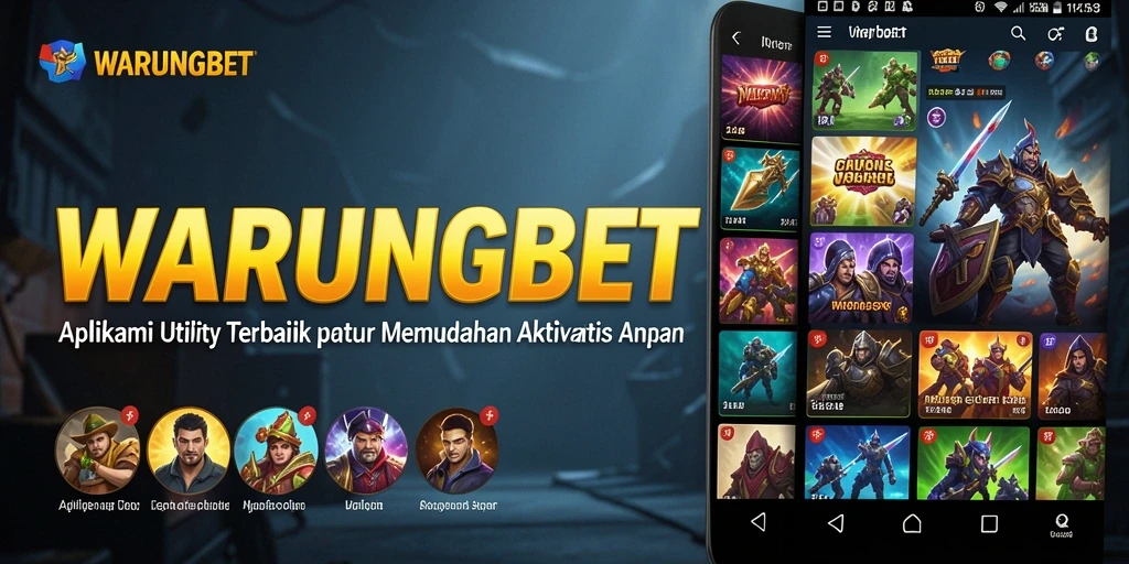Tampilan WARUNGBET yang memudahkan pengelolaan aktivitas sehari-hari.
