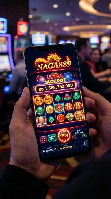 Tampilan antarmuka pengguna yang intuitif di naga889.